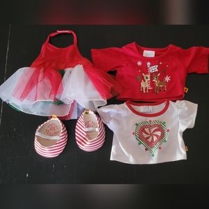 Build a Bear Christmas clothes